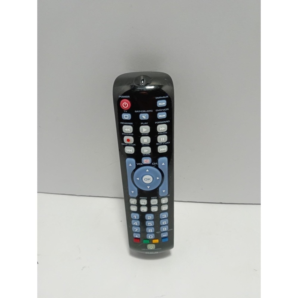 RCA Universal Remote Control RCRN04GR Led Backlighting Multi-Device TV/DVD/VCR